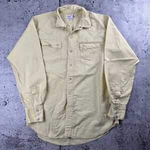 Vintage 70s Panhandle Slim Super Form Fit Westmoor Yellow 16